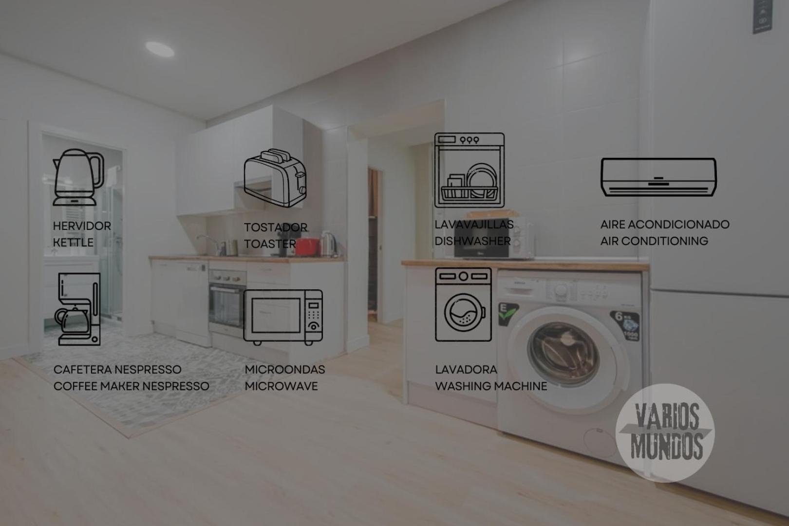 Cozy&New Apartment Para 6Pax En La Plaza De Tirso - Madrid E1 Dış mekan fotoğraf